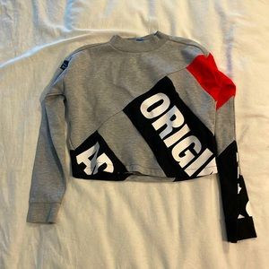 Adidas Originals Crop Exercise Sweater Top